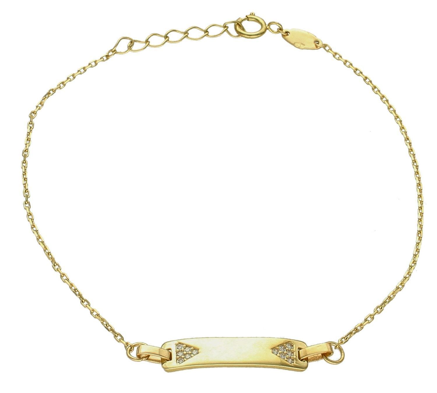 Złota bransoletka damska 375 celebrytka z blaszką BR 5140 375. Złota bransoletka damska. Złota bransoletka próby 375. Bransoletka złota damska delikatna celebrytka. Bransoletka złota celebrytka idealna na prezent dla ko (1).jpg